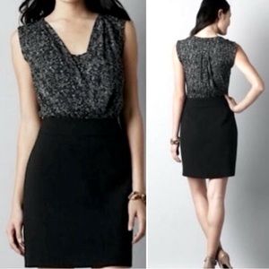 💟 2/$22 DRESSES AND SKIRTS LOFT Python Bodycon Dress Size 8